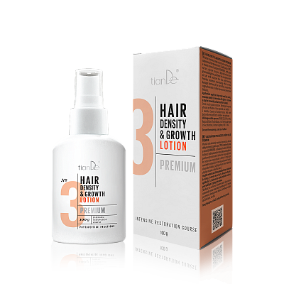 Vlasová voda pro hustotu a růst vlasů Premium, 100 g
