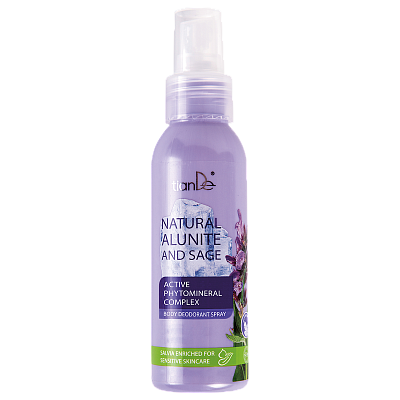 Tělový deodorant-spray „Přírodní alunit a šalvěj” 100 ml