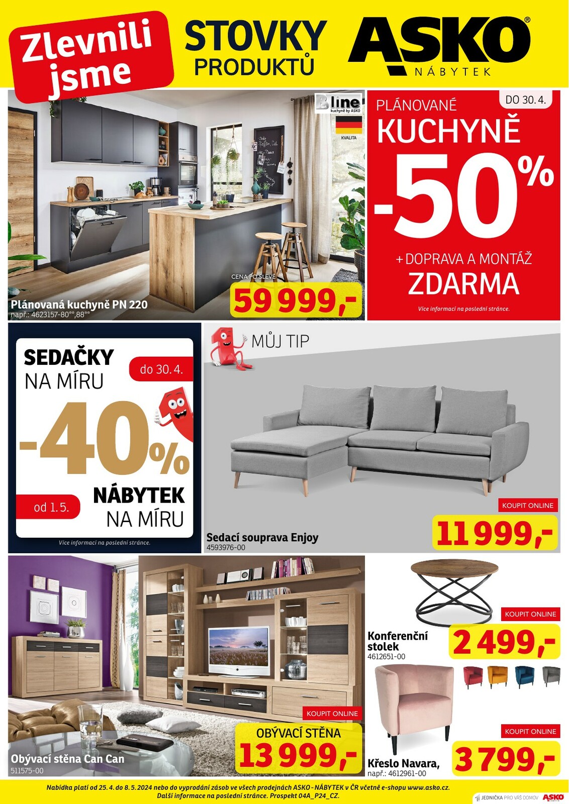 ASKO NÁBYTEK - Akční nabídka