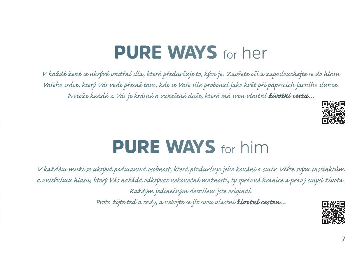 Katalog Pure Ways of Aromatherapy