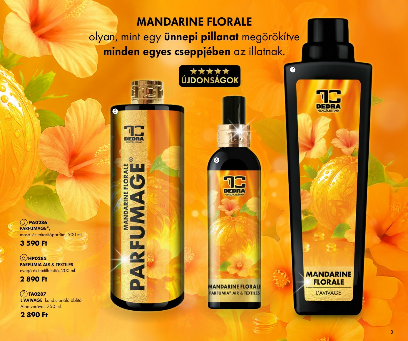 HU Catalogue 10/2025 Mandarine florale
